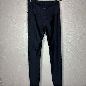 Athleta Elation Shine Tight Black Lustre Leggings Size S
